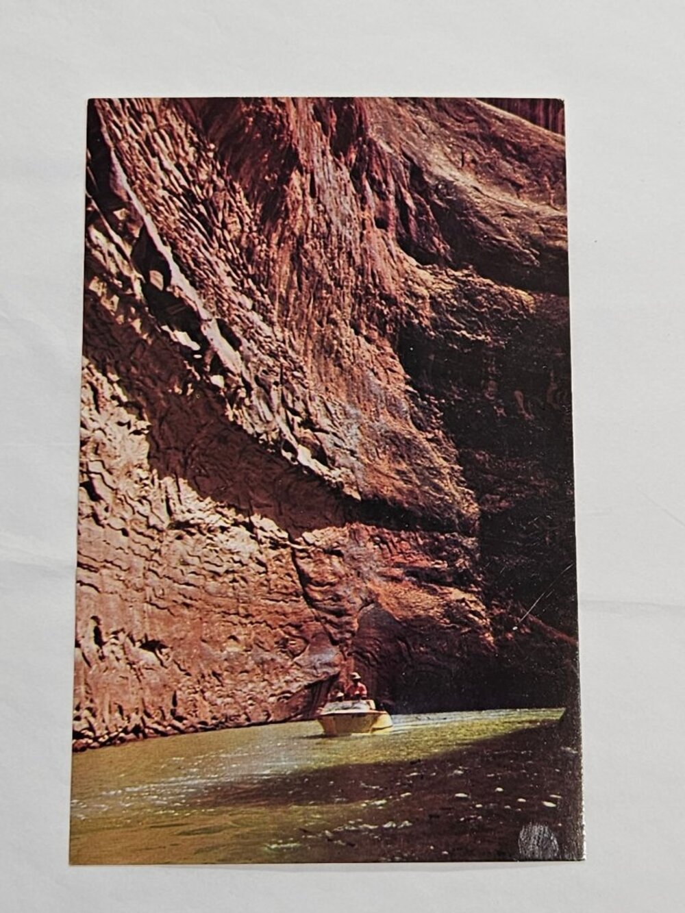 Lake Powell Utah - Arizona Hidden Passage above Glen Canyon Dam Postcard